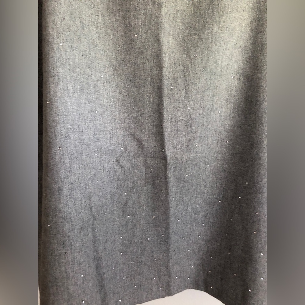 Grey Skirt with Sparkles
